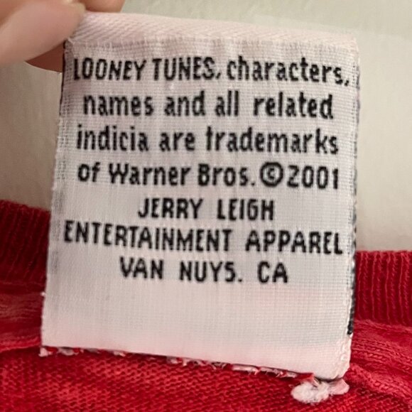 Vintage 2001 Y2K Looney Tunes Tweety Tie Dye T-Shirt - Picture 4 of 4